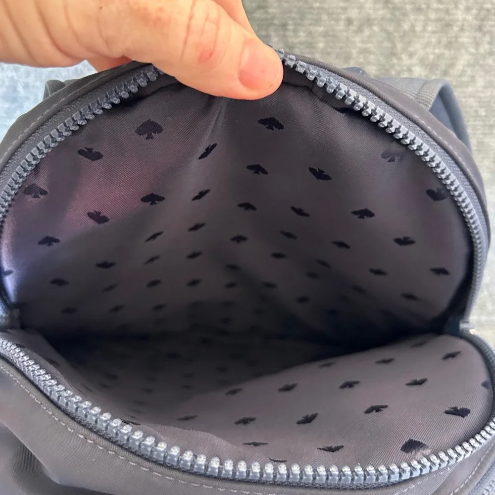 Kate Spade New York Small Nylon Backpack Navy Blue WKRU5913 Karissa